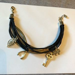 Stacked Charm Bracelet